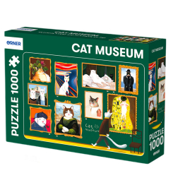 Пазлы - Пазл Orner Кошачий музей 1000 элементов (orner-2816)
