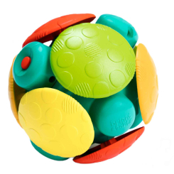 Розвивальні іграшки - Розвиваючий м'ячик Bright Starts Wobble Bobble (074451122123)