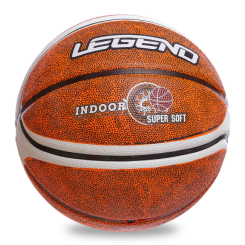 Спортивные активные игры - Мяч баскетбольный LEGEND BA-1912 №7 Коричневый (BA-1912_Коричневый)