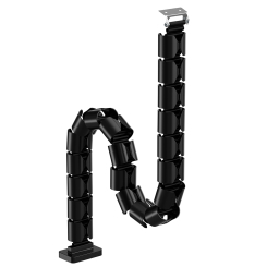 Мебель для геймеров - Органайзер для кабеля OfficePro Black (CM630B)