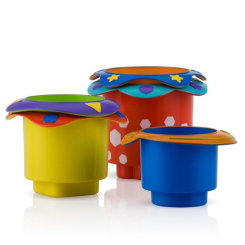 Игрушки для ванны - Игровой набор Стаканчики для купания Nuby (6152)
