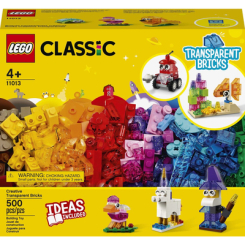 Конструкторы LEGO - Конструктор LEGO Classic Прозрачные кубики (11013)