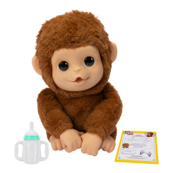Мягкие животные - Интерактивная игрушка Little Live Pets Маленький обезьянка (26558)