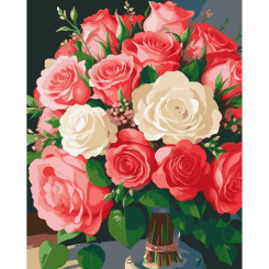 Товары для рисования - Картина по номерам Art Craft Цветы любви 40 х 50 см (13088-AC)