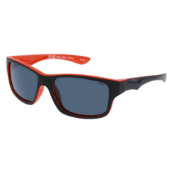 Сонцезахисні окуляри - ​Сонцезахисні окуляри INVU Kids Спортивні чорно-червоні (2308A_K)