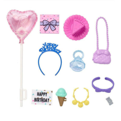 Одежда и аксессуары - Аксессуары Barbie Все для путешествия День рождения (FYW86/GHX36)