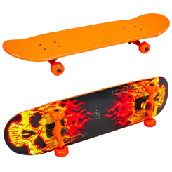 Скейтборды - Скейтборд SP-Sport SK-5615 оранжевый (SK-5615_Оранжевый)
