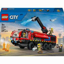 Конструкторы LEGO - Конструктор LEGO City Пожарный грузовик в аэропорту (60499)