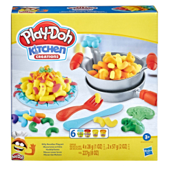 Наборы для лепки - Набор для творчества Play-Doh Kitchen Creations Забавные закуски Макароны (E5112/E9369)