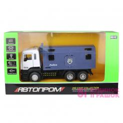 Транспорт і спецтехніка - Іграшка машинка Поліцейська вантажівка Автопром (5006)