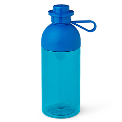 Пляшки для води - Пляшка для води LEGO Lifestyle прозоро-синя (40420002) Пляшки для води - Пляшка для води LEGO Lifestyle прозоро-синя (40420002)