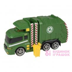 Транспорт и спецтехника - Игрушка машинка Garbage Truck Teamsterz в коробке  (1416391)