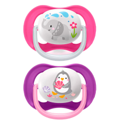 Товары по уходу - Пустышка Avent Ultra Air Animal ортодонтическая 2 шт (SCF080/08) Товары по уходу - Пустышка Avent Ultra Air Animal ортодонтическая 2 шт (SCF080/08)