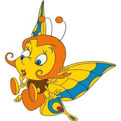 Товары для рисования - Раскраска Art Craft Бабочка (15046-AC)