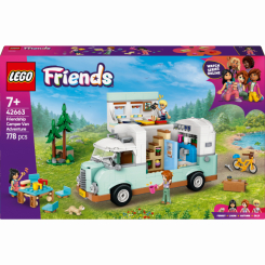 Конструкторы LEGO - Конструктор LEGO Friends Приключения на фургоне дружбы (42663)