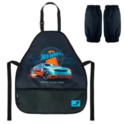 Костюмы и маски - Фартук Kite Education Hot Wheels с нарукавниками (HW26-161)
