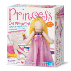 Набори для творчості - Набір для творчості 4M Crafts Лялька-принцеса (00-02746)