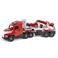 Транспорт і спецтехніка - Ігровий набір Wader Magic Truck з авто Формули 1 (36241)