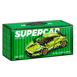 Конструктори з унікальними деталями - Конструктор Maya toys Суперкар зелений 470 елементів (J2007C)