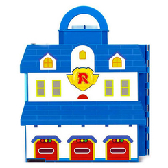 Автотреки - Ігровий набір Robocar Poli Кейс-гараж штаб Полі (83319)