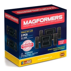 Магнітні конструктори - Магнітний конструктор Клік-колеса Magformers 2 шт (713009)