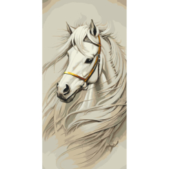 Товари для малювання - ​Картина за номерами Art Craft Вітер свободи з металізованими фарбами 40 х 80 см (11555-AC)