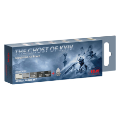 Канцтовары - Набор красок ICM Призрак Киева Воздушные Силы Украины (3027) Канцтовары - Набор красок ICM Призрак Киева Воздушные Силы Украины (3027)