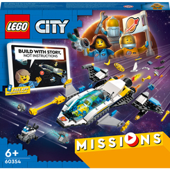 Конструкторы LEGO - Конструктор LEGO City Миссии исследования Марса на космическом корабле (60354)