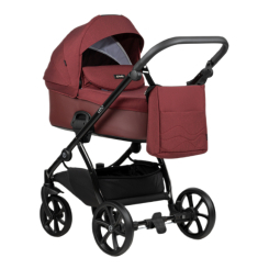 Коляски - Коляска Tutis Leo+ Burgundy 2 в 1 (1222220)