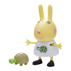 Фигурки персонажей - Игровой набор Peppa Pig Pals and pets Ребекка с черепашкой (06918-2)