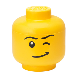 Бокси для іграшок - Бокс-голова LEGO Lifestyle Winking boy large (40320802)