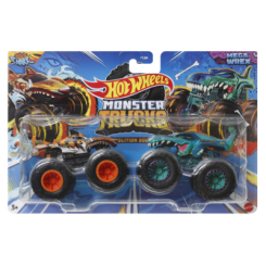 Автомоделі - Набір машинок Hot Wheels Monster Trucks Mega-wrex (FYJ64/HWN63)