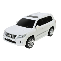Радиоуправляемые модели - Автомодель Країна Іграшок Lexus LX570 2015 на радиоуправлении белая 1:24 (PM2406)