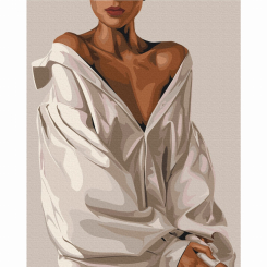 Товары для рисования - Картина по номерам Brushme Элегантный соблазн (BS53680)