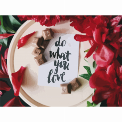 Товари для малювання - Картина за номерами Art Craft Роби, що ти любиш 40 х 50 см (12120-AC) Товари для малювання - Картина за номерами Art Craft Роби, що ти любиш 40 х 50 см (12120-AC)