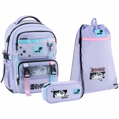 Рюкзаки и сумки - Школьный набор Kite Education Sakura (SET_K26-1022M-1) Рюкзаки и сумки - Школьный набор Kite Education Sakura (SET_K26-1022M-1)