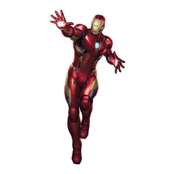Скретч-карты и постеры - Интерьерная наклейка ABYstyle Marvel Железный Человек (ABYDCO437)