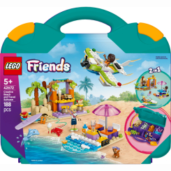 Конструкторы LEGO - Конструктор LEGO Friends Творческий чемодан для путешествий и отдыха на пляже (42672)