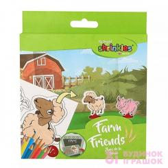 Набори для творчості - Ігровий набір міні Ферма Shrinkles (WZ058)