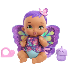 Пупси - Пупс My Garden Baby Feed and change Фіолетові крильця (GYP11)
