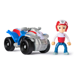Фигурки персонажей - Игровой набор Paw Patrol Базовый спасательный автомобиль с водителем Райдер (SM97237/6071212)