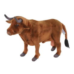 М'які тварини - М'яка іграшка Hansa Бик 40 см (4806021958285)