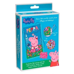 Наборы для рукоделия - Набор для рукоделия Peppa Pig Чехол для телефона (4680274028304)