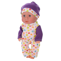 Пупсы - Детская игрушка "Пупс с ванночкой" Bambi 9615-8 пупс 23 см Фиолетовый (35863s44585)