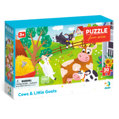 Пазлы - ​Пазл DoDo Коровы и козлята 30 элементов (300683)