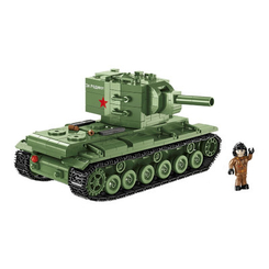 Класичні конструктори - Конструктор COBI World of tanks КВ-2 595 деталей (COBI-3039)