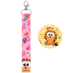 Бижутерия и аксессуары - Набор бейджов на липучке и подвеска Kite Garfield (GF25-3010)