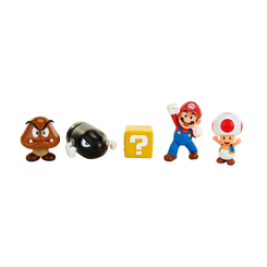 Фигурки персонажей - Игровой набор Super Mario Равнина с желудями (64510-4L)
