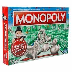 Интеллектуальные игры - Игра настольная Hasbro gaming Монополия классическая русская (C1009121)