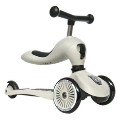 Самокати - Самокат-біговел Scoot&Ride Highwaykick світло-сірий (SR-160629-ASH)